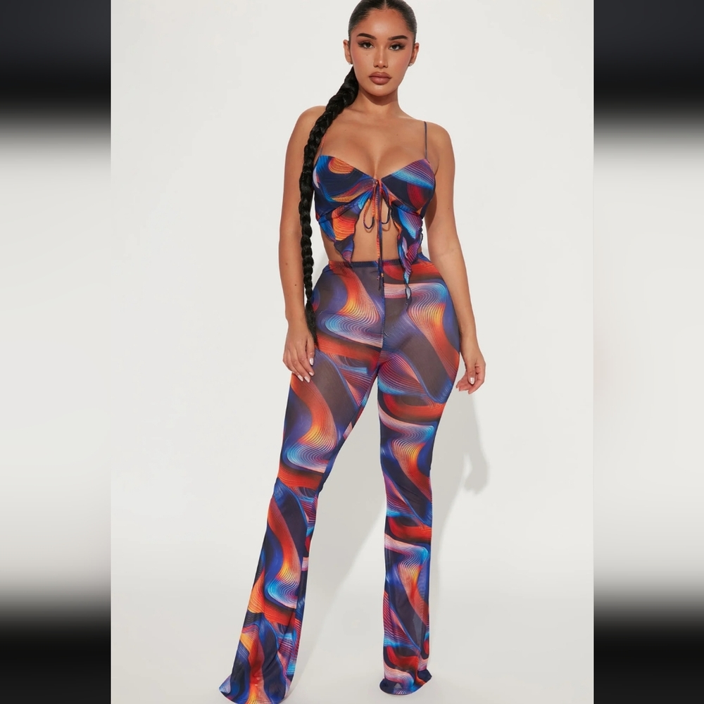 True Art Mesh Pant Set